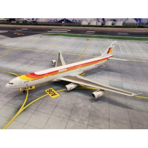 Iberia 西班牙国家航空 Airbus A340-300 EC-GUP  HG9086 Hogan 1:400