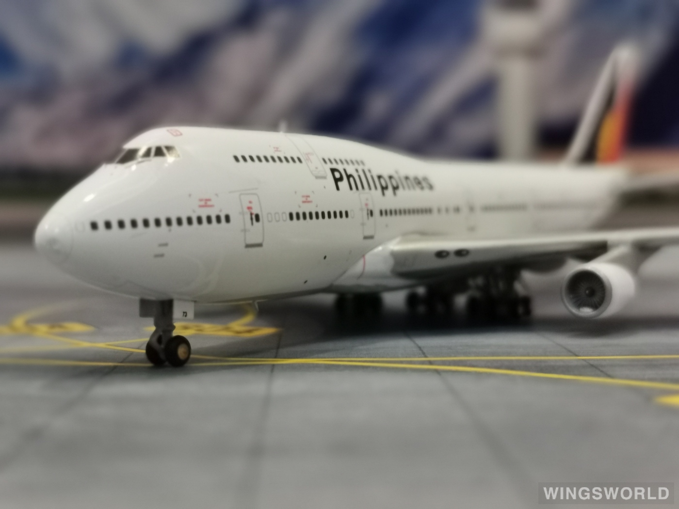 Geminijets 1:400 GJPAL1213 Philippine Airlines 菲律宾航空 Boeing 747-400 RP-C7473