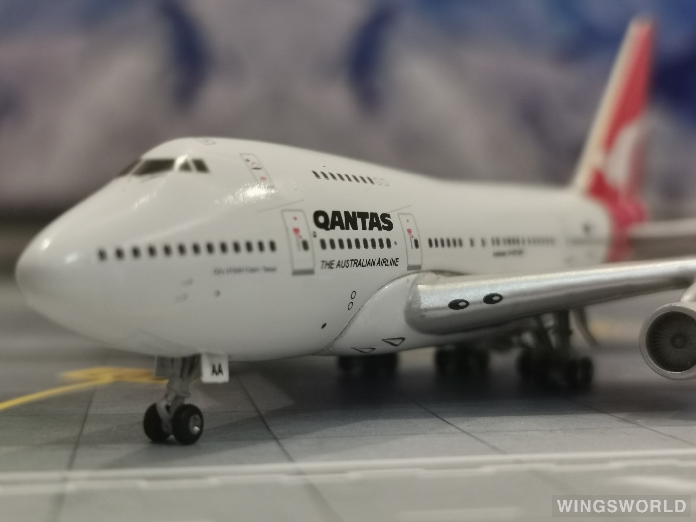 Geminijets 1:400 GJQFA924 Qantas 澳洲航空 Boeing 747SP VH-EAA