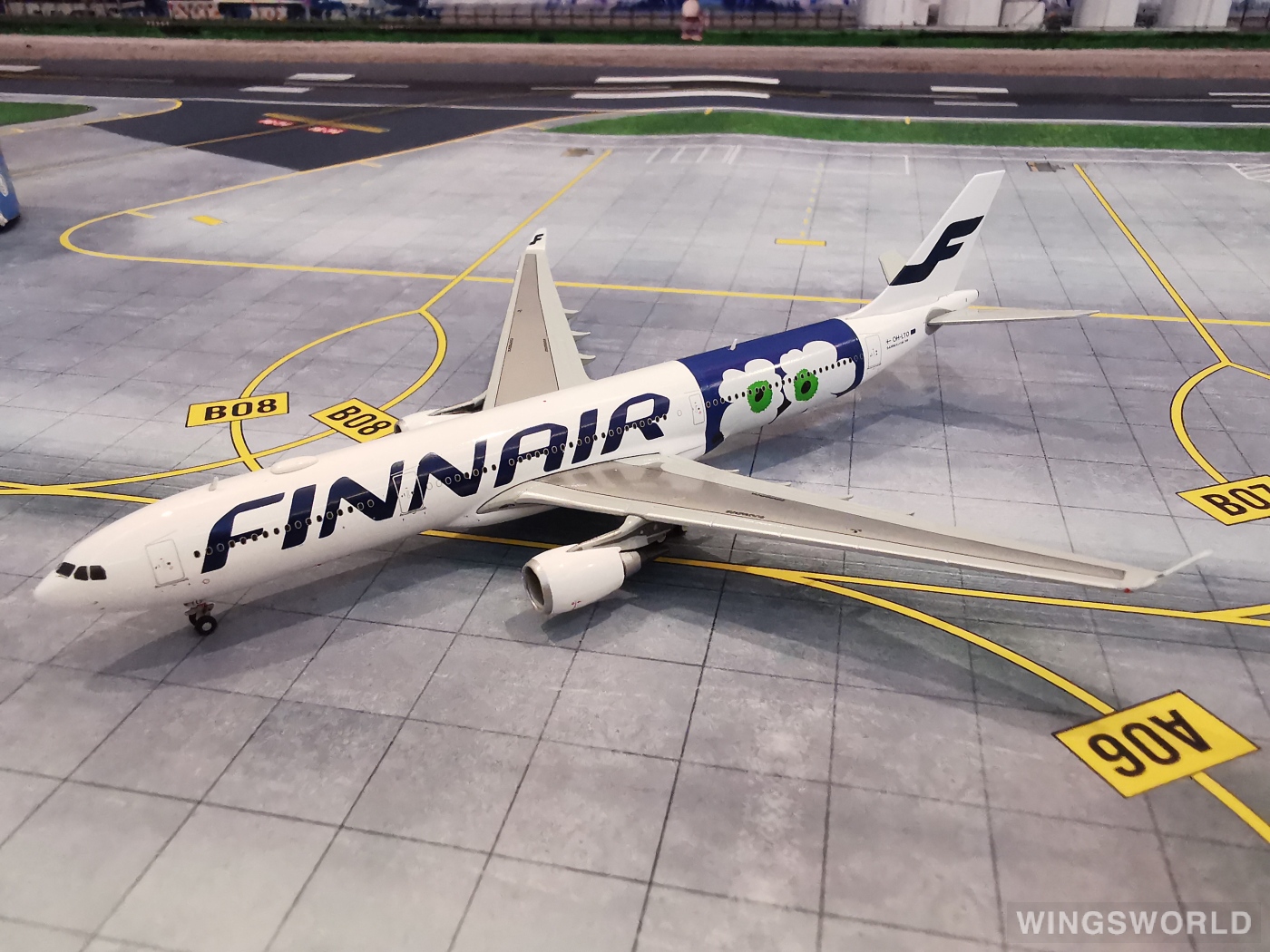 JC Wings 1:400 XX4349 Finnair 芬兰航空 Airbus A330-300 OH-LTO
