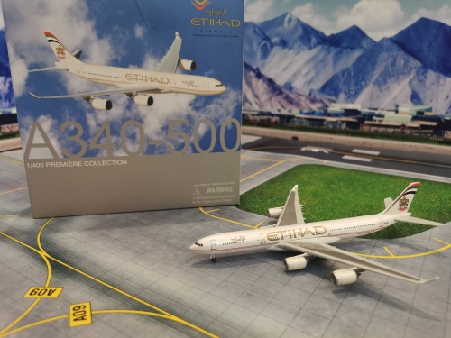 Dragon Models 1:400 Airbus A340-500 Etihad Airways 阿提哈德
