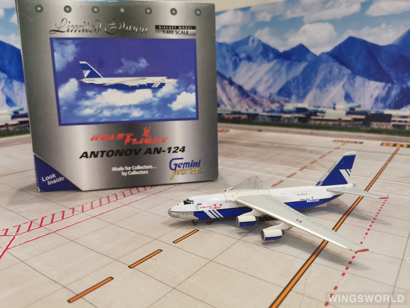 Gemini Jets 1:400 Polet Flight RA-82014 Antonov 124-100