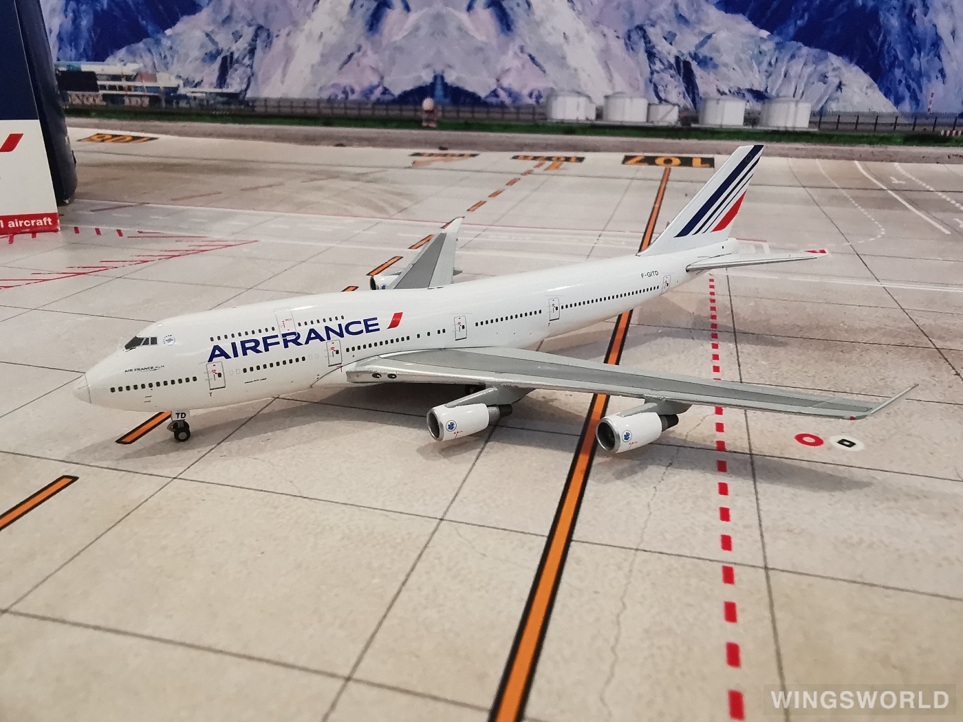 Geminijets 1:400 GJAFR1209 Air France 法国航空 Boeing 747-400 F-GITD