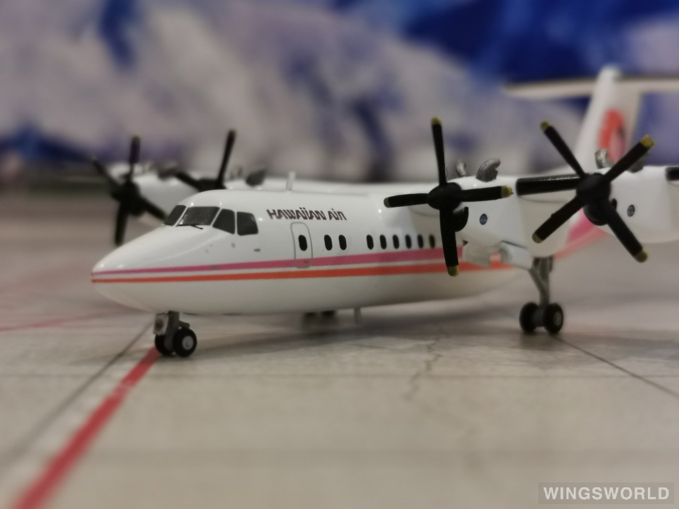 Herpa 1:200 de Havilland Canada Dash 7 Hawaiian Airlines 夏威夷