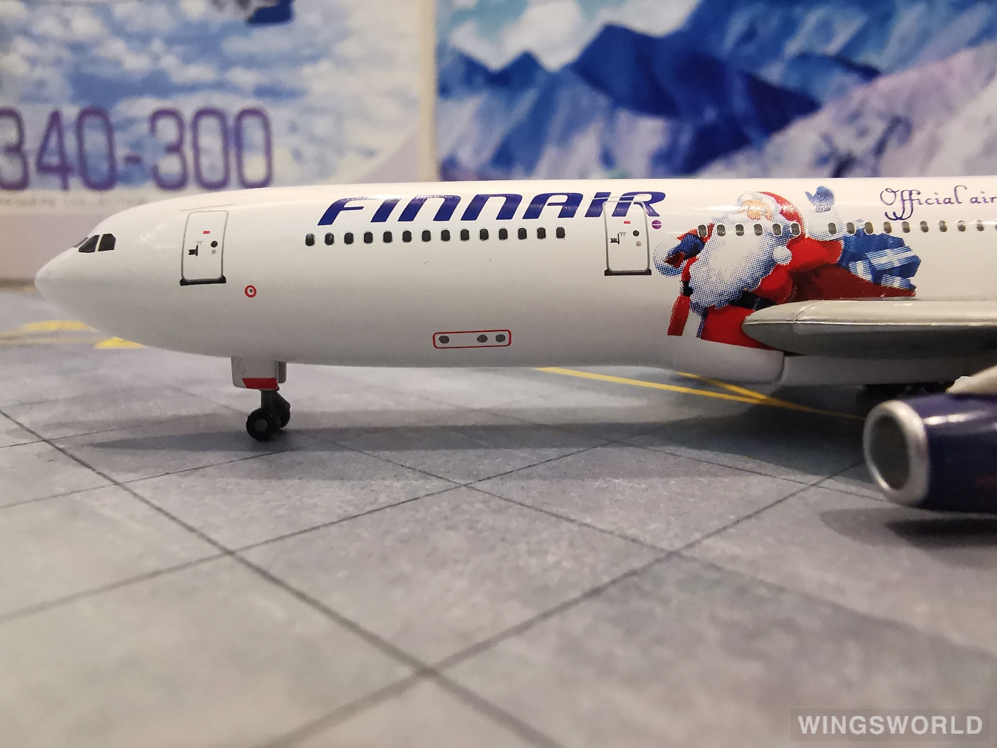 Dragon Models 1:400 55995 Finnair 芬兰航空 Airbus A340-300 OH-LQA