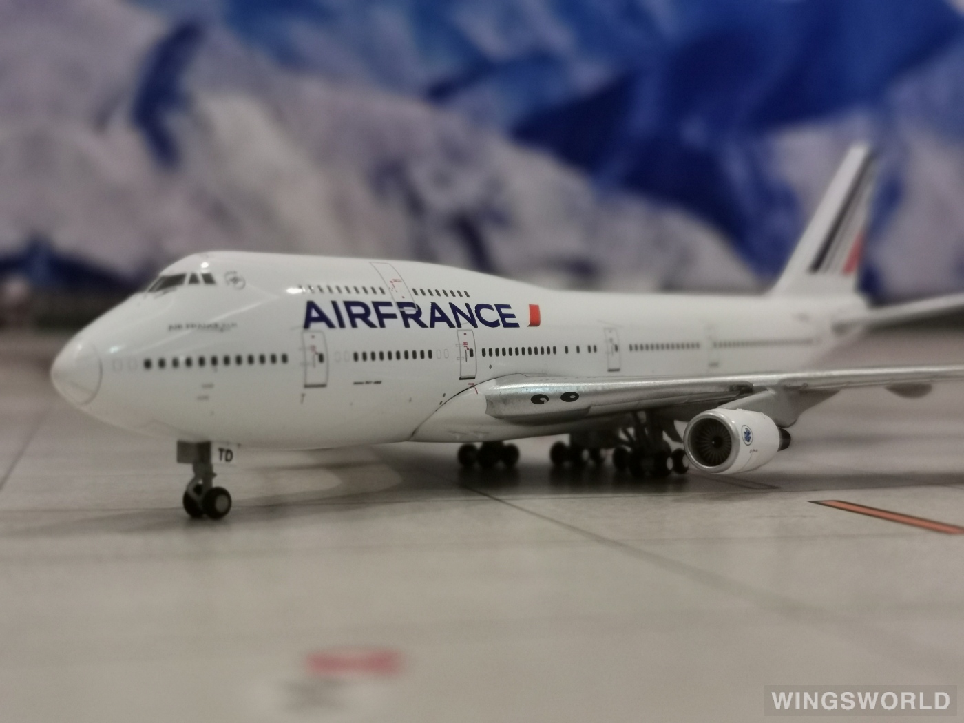 Geminijets 1:400 GJAFR1209 Air France 法国航空 Boeing 747-400 F-GITD