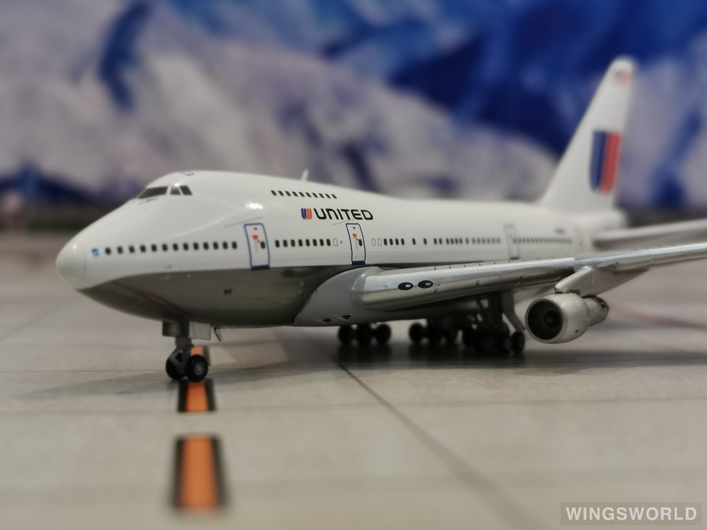 JC Wings 1:400 XX4961 United Airlines 美国联合航空 Boeing 747SP N538PA