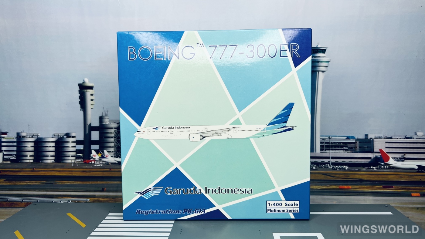 Phoenix 1:400 PH10791 Garuda Indonesia 印度尼西亚鹰航 Boeing 777-300 PK-GIA