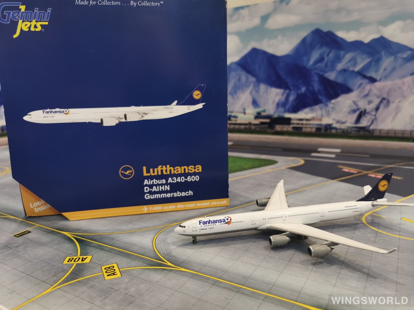Geminijets 1:400 GJDLH1318 Lufthansa 汉莎航空 Airbus A340-600 D-AIHN