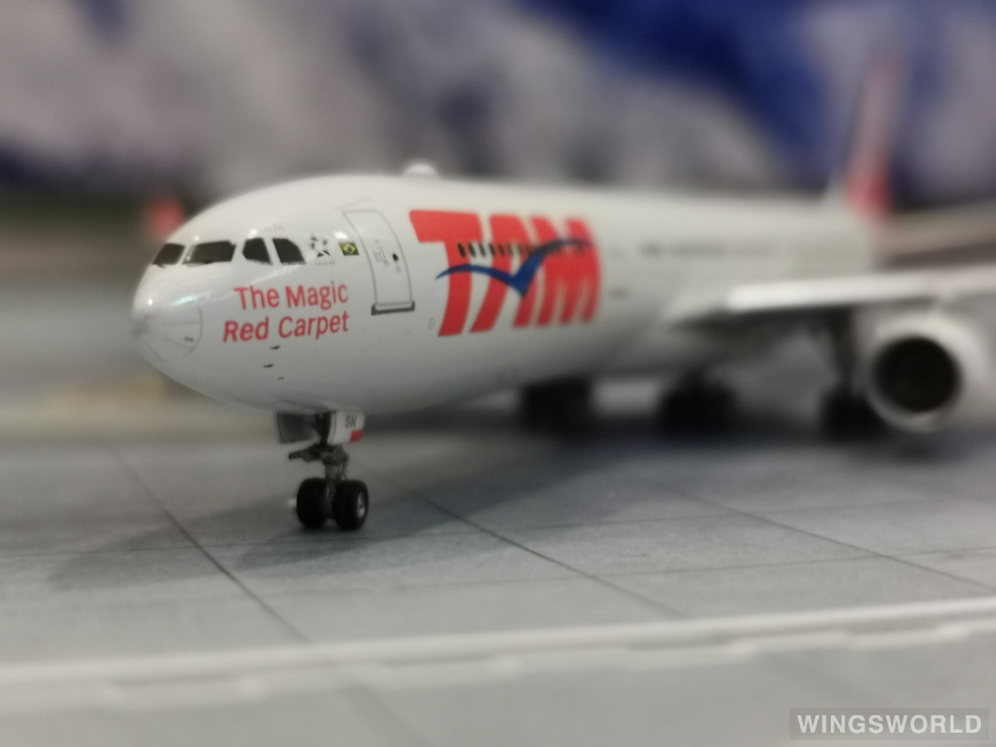 Phoenix 1:400 PH10466 TAM Airlines 巴西天马航空 Airbus A340-500 PT-MSN