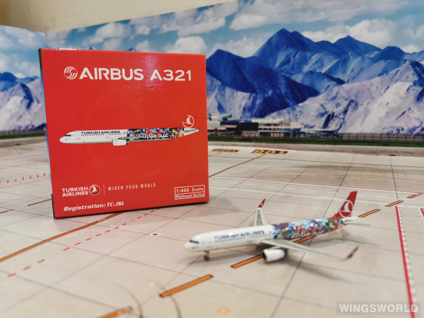 Phoenix 1:400 PH11264 Turkish Airlines 土耳其航空 Airbus A321 TC-JSL