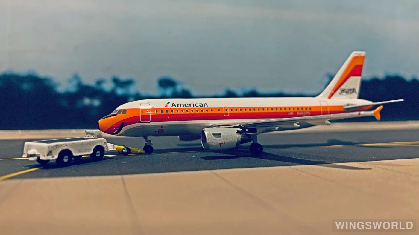 AeroClassics 1:400 BBX41603 American Airlines 美国航空 Airbus A319 N742PS