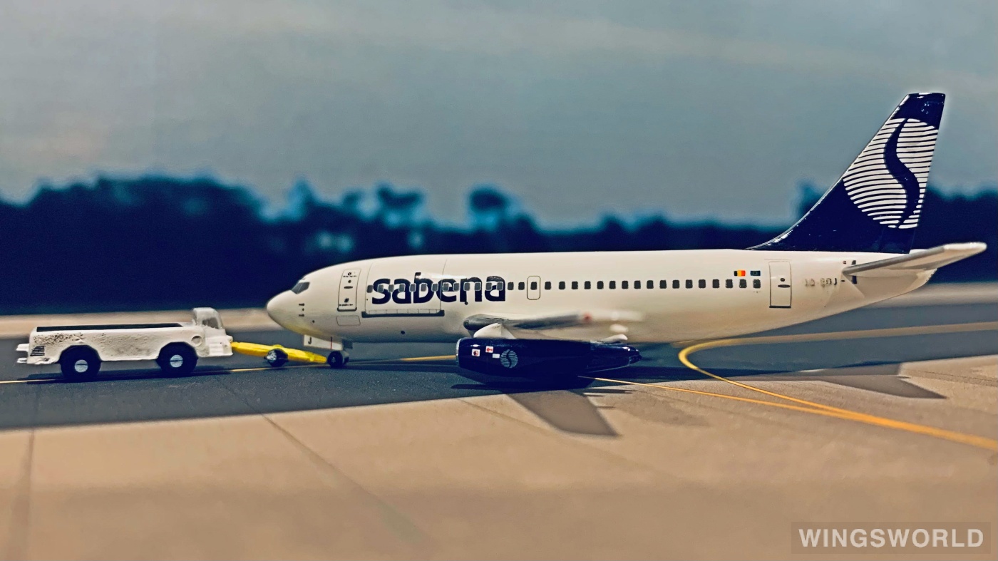 AeroClassics 1:400 AC4OOSDJ Sabena 比利时航空 Boeing 737-200 OO-SDJ