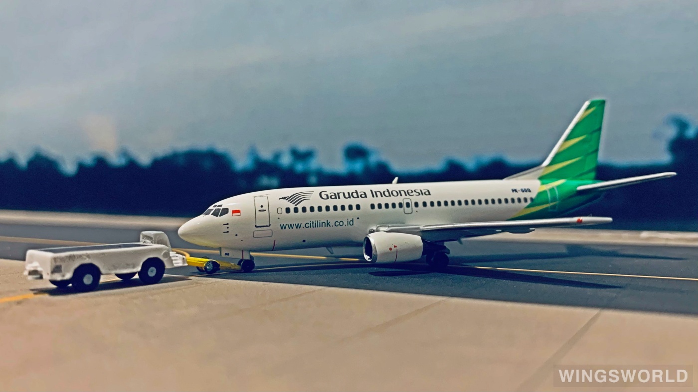 Pandamodel 1:400 PMPKGGQ Citilink 连城航空 Boeing 737-300 PK-GGQ