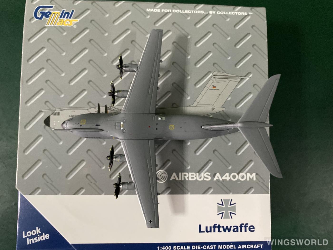 Geminijets 1:400 GMLFT092 Luftwaffe 德国空军 Airbus A400M 54+10