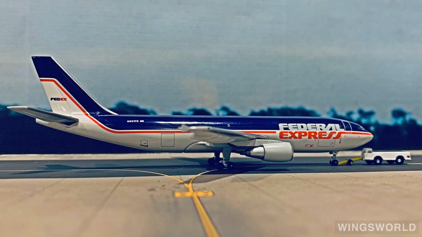 AeroClassics 1:400 ACN651FE FedEx 联邦快递 Airbus A300-600 N651FE
