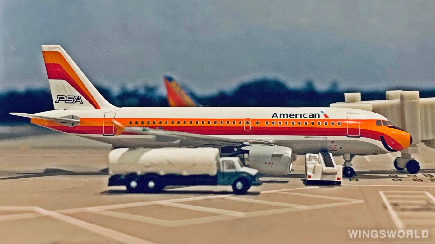 AeroClassics 1:400 BBX41603 American Airlines 美国航空 Airbus A319 N742PS