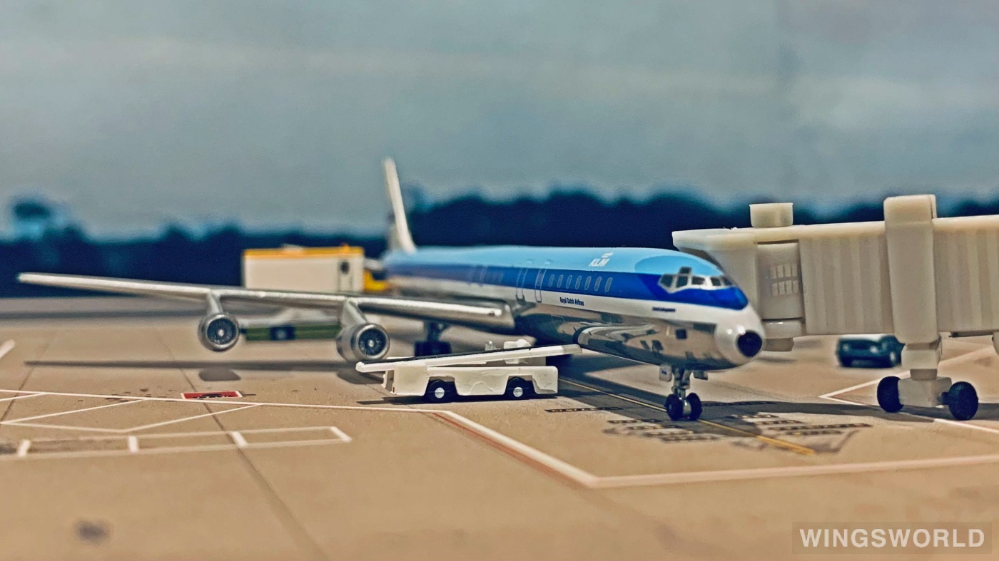 AeroClassics 1:400 ACPHDEK KLM 荷兰皇家航空 Douglas DC-8 PH-DEK