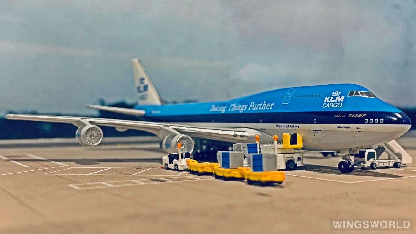 Big Bird 1:400 BB4-2004-25 KLM 荷兰皇家航空 Boeing 747-200 PH-BUI