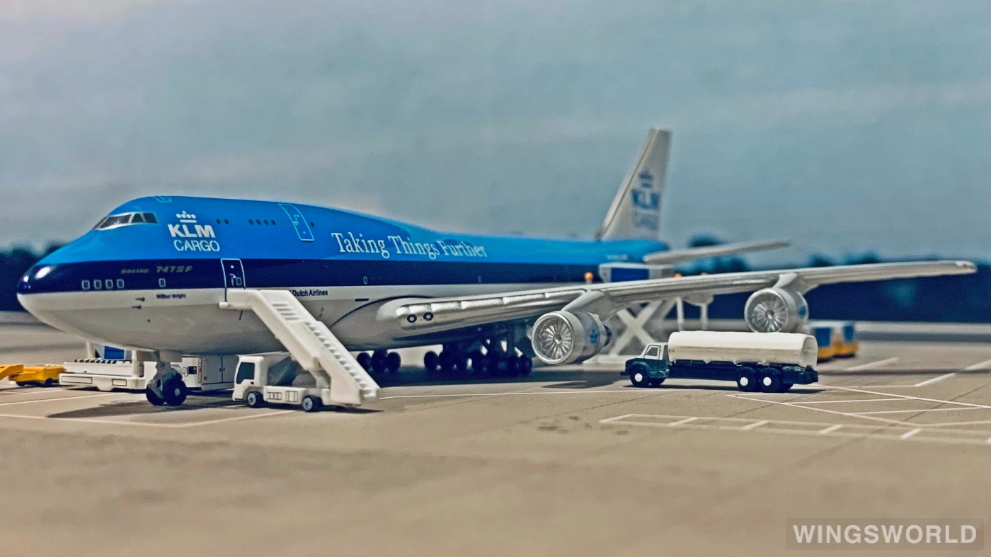 Big Bird 1:400 BB4-2004-25 KLM 荷兰皇家航空 Boeing 747-200 PH-BUI