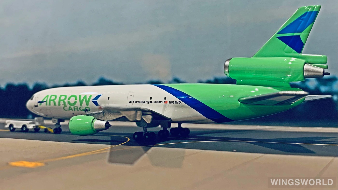 Geminijets 1:400 GJAPW745 Arrow Air McDonnell Douglas DC-10 N524MD