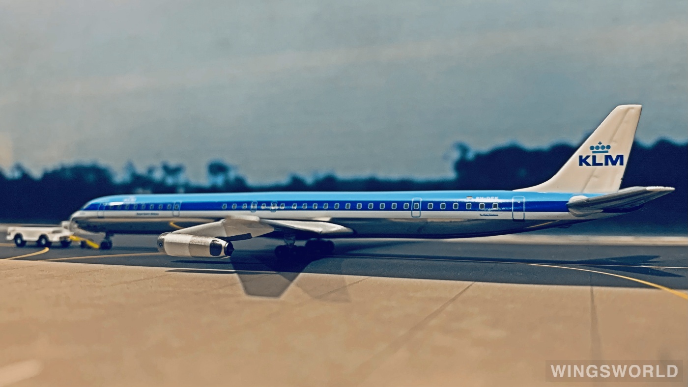 AeroClassics 1:400 ACPHDEK KLM 荷兰皇家航空 Douglas DC-8 PH-DEK