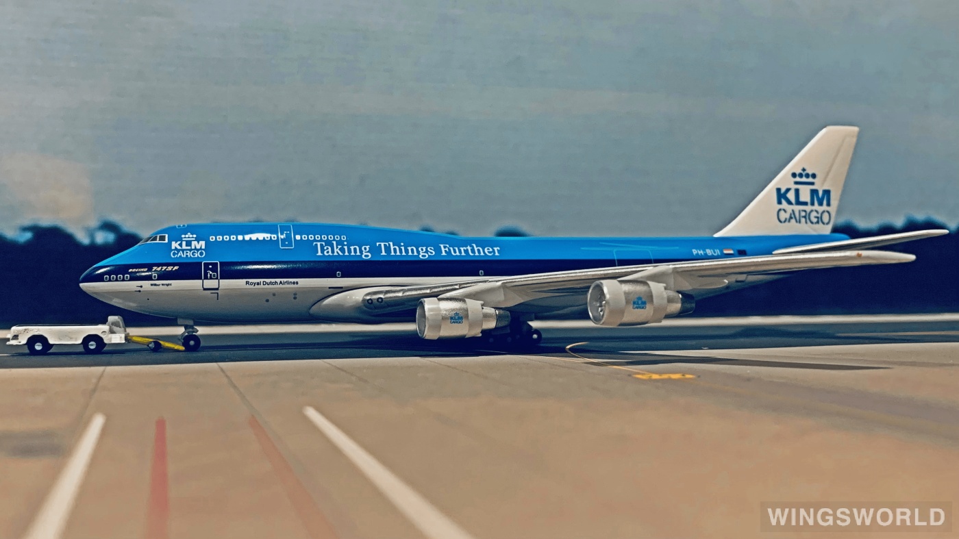 Big Bird 1:400 BB4-2004-25 KLM 荷兰皇家航空 Boeing 747-200 PH-BUI