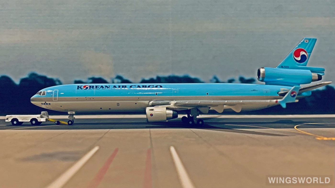 Geminijets 1:400 GJKAL062 Korean Air 大韩航空 McDonnell Douglas MD-11 HL7373