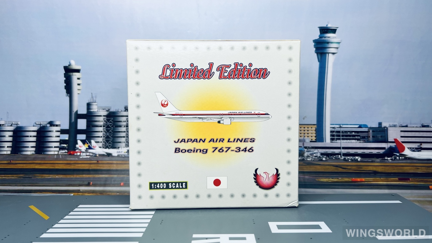 Phoenix 1:400 PH10055 Japan Airlines 日本航空 Boeing 767-300  JA8235