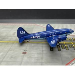 U.S. Navy 美国海军 Curtiss C-46 Commando 14  AC411010 AeroClassics 1:400