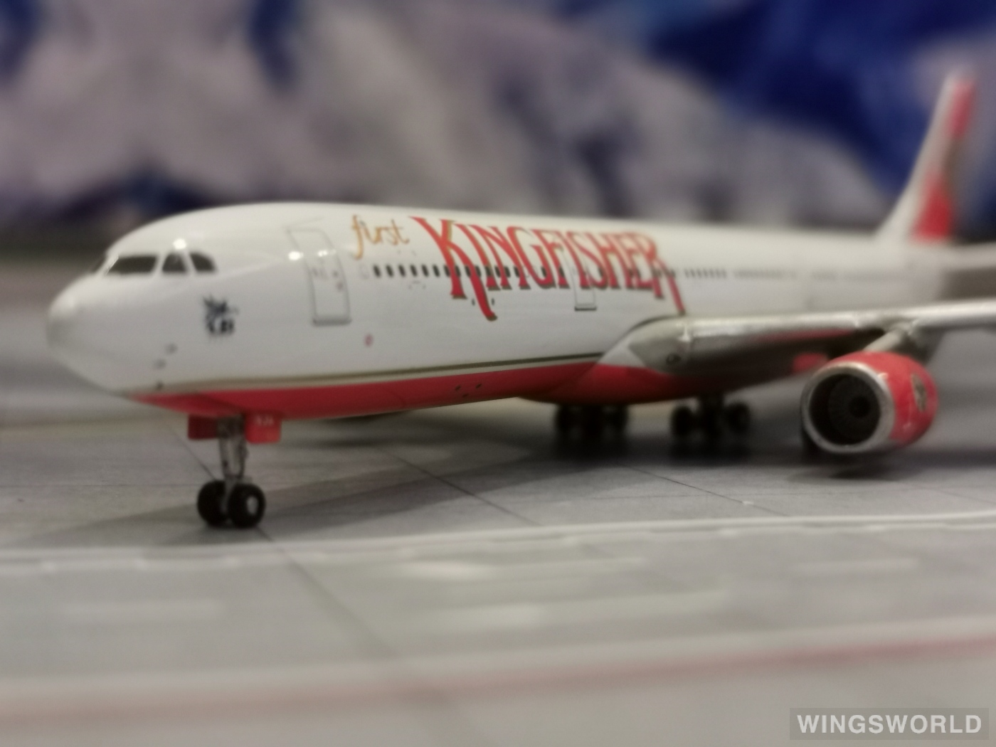 Geminijets 1:400 Airbus A340-500 Kingfisher Airlines 翠鸟