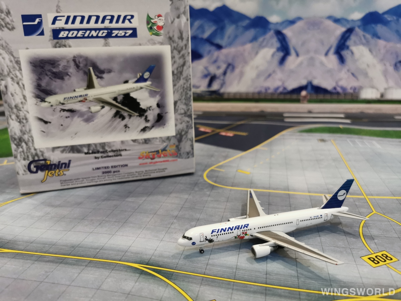 Geminijets 1:400 GJFIN146 Finnair 芬兰航空 Boeing 757-200 OH-LBR