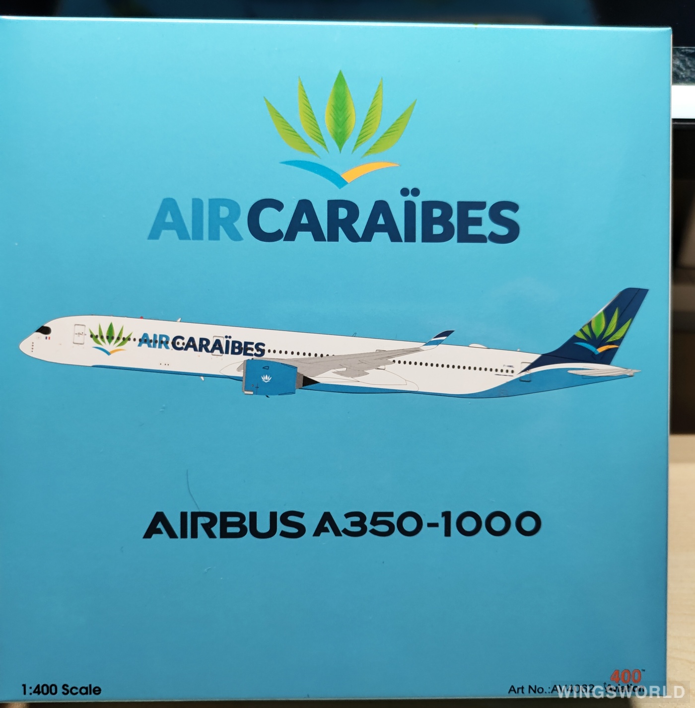 Aviation400 1:400 AV4062 Air Caraibes 加勒比航空 Airbus A350-1000 F-HMIL