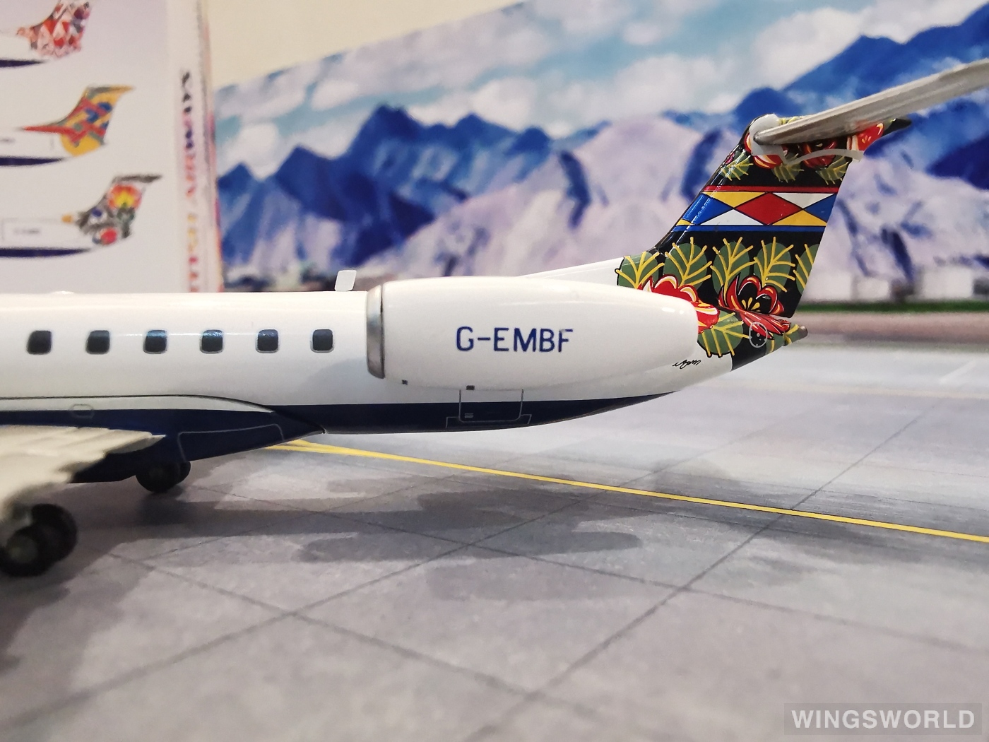 1/200 inflight British Airways EMB-145 - メルカリ