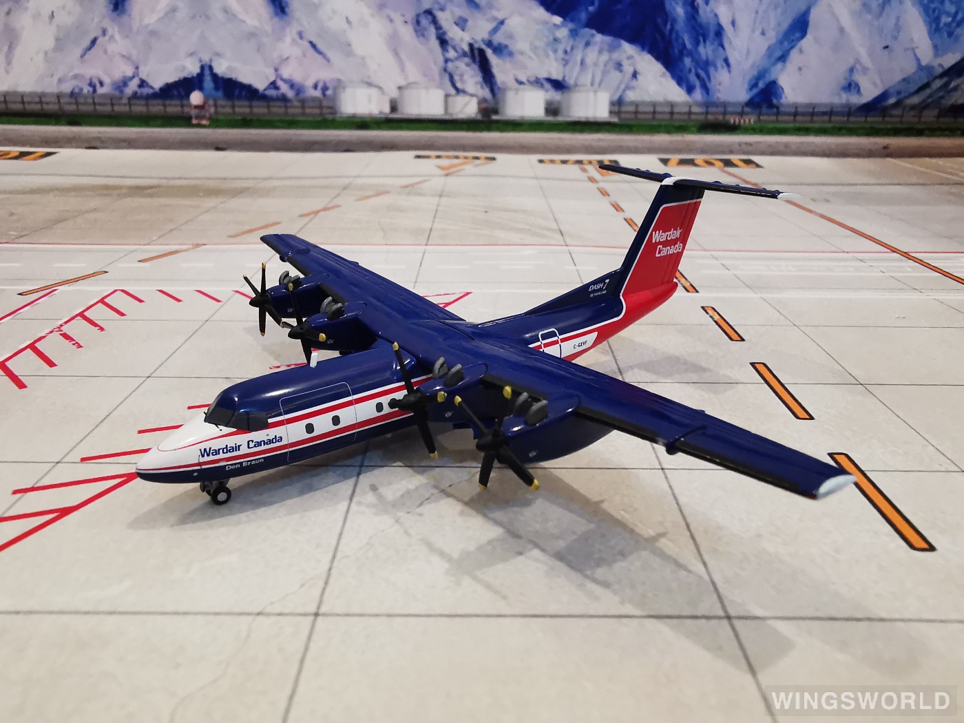 Herpa 1:200 558792 Wardair 沃德航空 de Havilland Canada Dash 7 C-GXVF