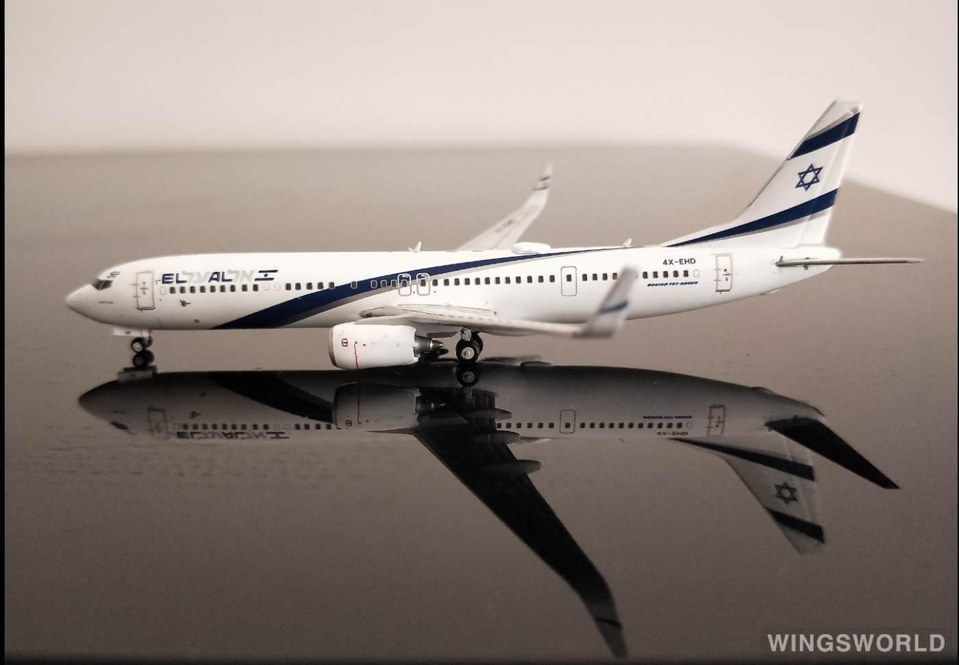 Geminijets 1:400 GJELY1956 El Al 以色列航空 Boeing 737-900ER 4X-EHD