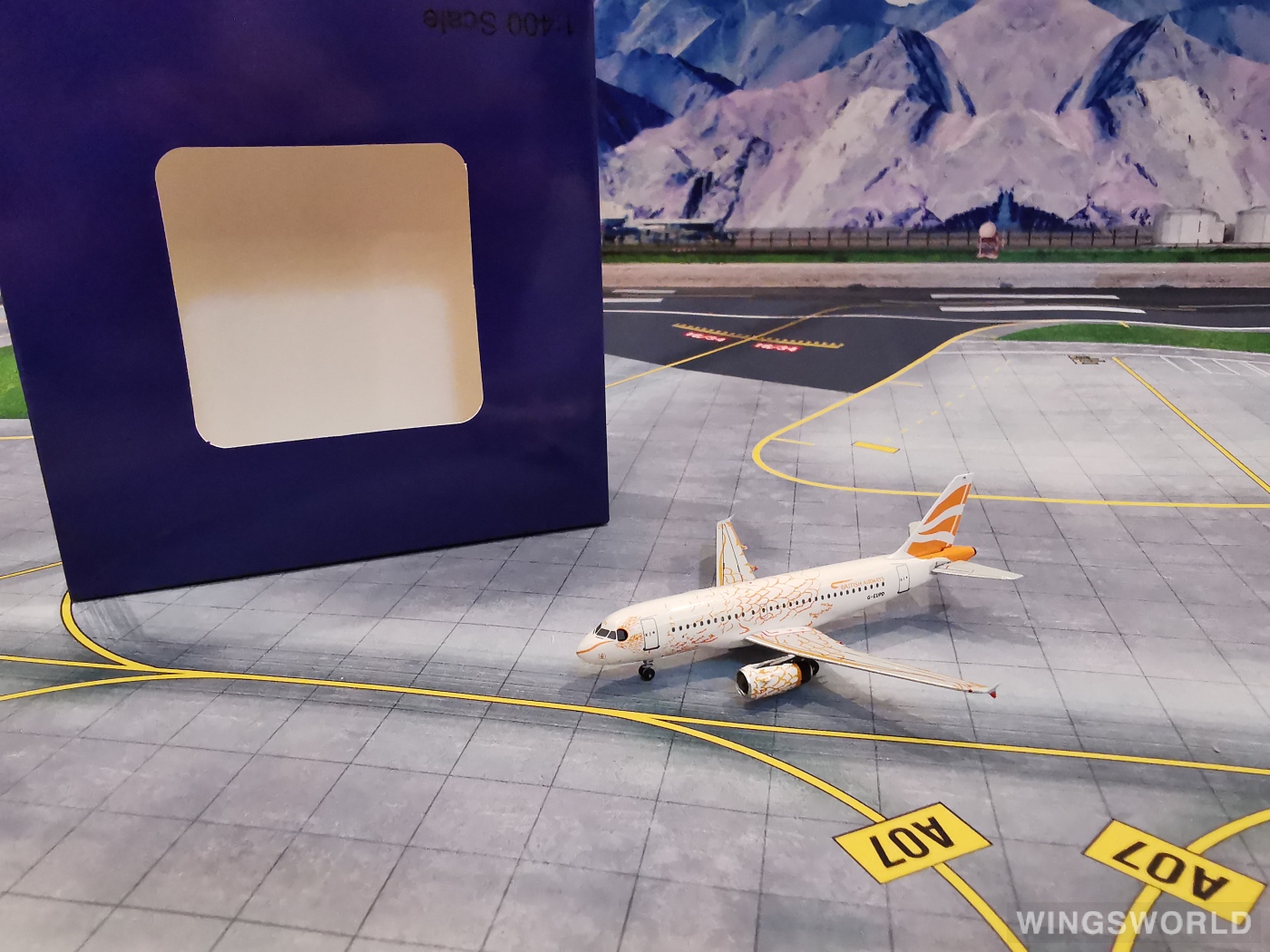 AeroClassics 1:400 ARD42102 British Airways 英国航空 Airbus A319 G-EUPD