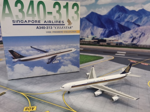 Singapore Airlines 新加坡航空 Airbus A340-300 9V-SJA  55003 Dragon Models 1:400