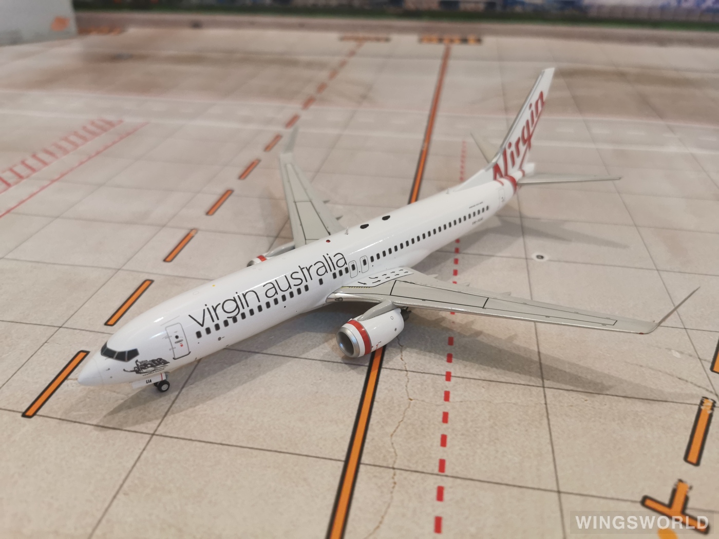 JFOX 1:200 JF-737-8-009 Virgin Australia 维珍澳大利亚航空 Boeing 737-800 VH-VUA