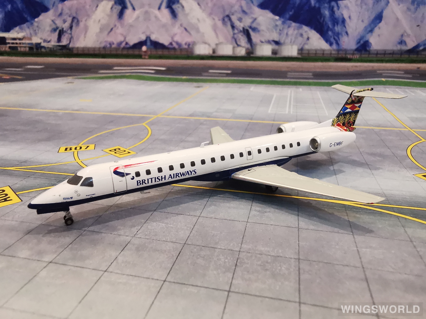 Inflight200 1:200 Embraer ERJ-145 British Airways 英国航空