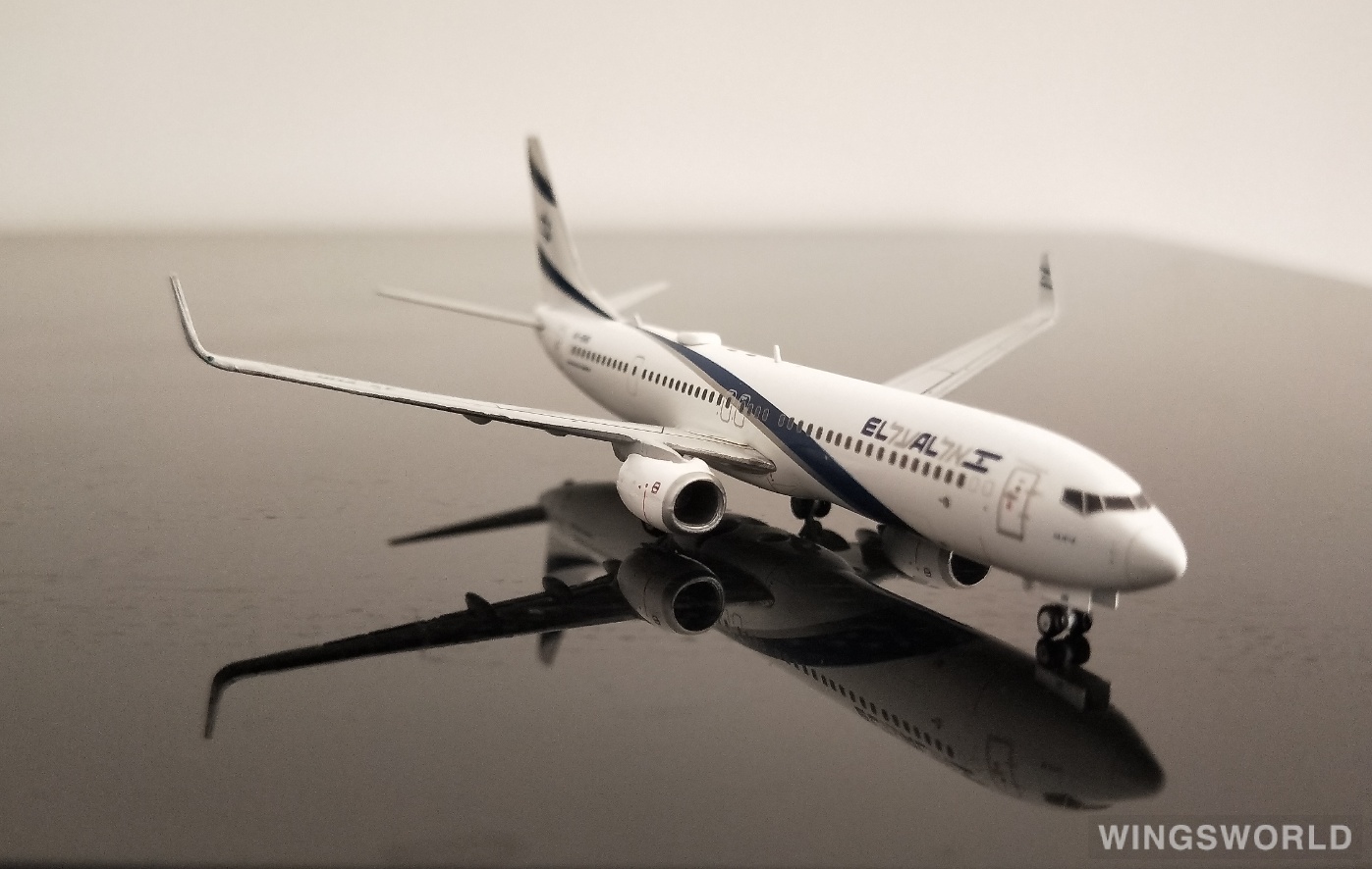 Geminijets 1:400 GJELY1956 El Al 以色列航空 Boeing 737-900ER 4X-EHD