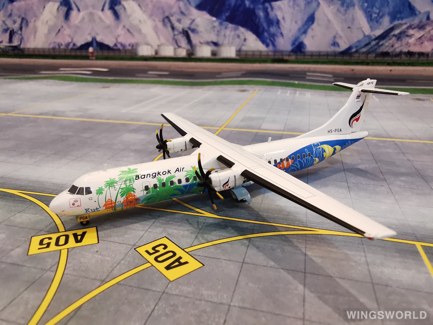 JC Wings 1:200 ATR 72 Bangkok Airways 曼谷航空XX2748 HS-PGA