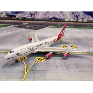 Virgin Atlantic Airways 维珍航空 Boeing 747-400 G-VFAB Birthday Girl Livery GJVIR591 Geminijets 1:400