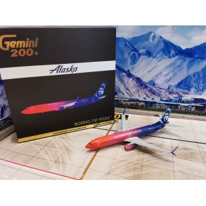 Alaska Airlines 阿拉斯加航空 Boeing 737-900ER N493AS  G2ASA696 Geminijets 1:200