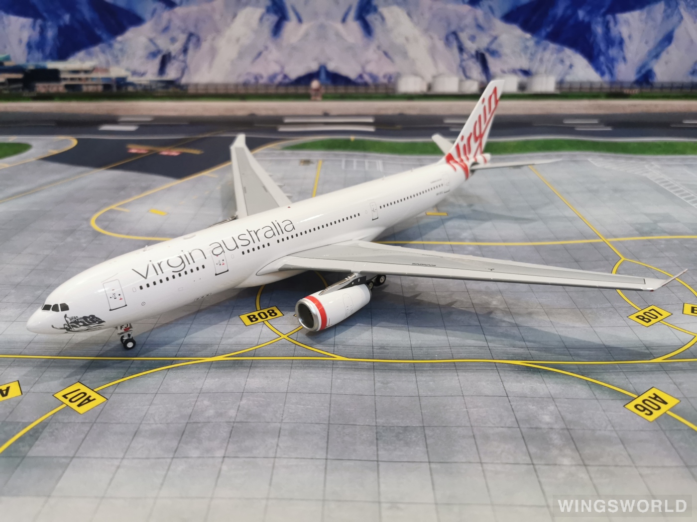 Inflight200 1:200 B-333VA-001 Virgin Australia 维珍澳大利亚航空 Airbus A330-200 VH-XFJ