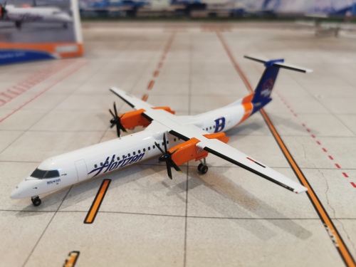 Horizon Air 地平线航空 Bombardier Dash 8-400 N437QX  553728 Herpa 1:200
