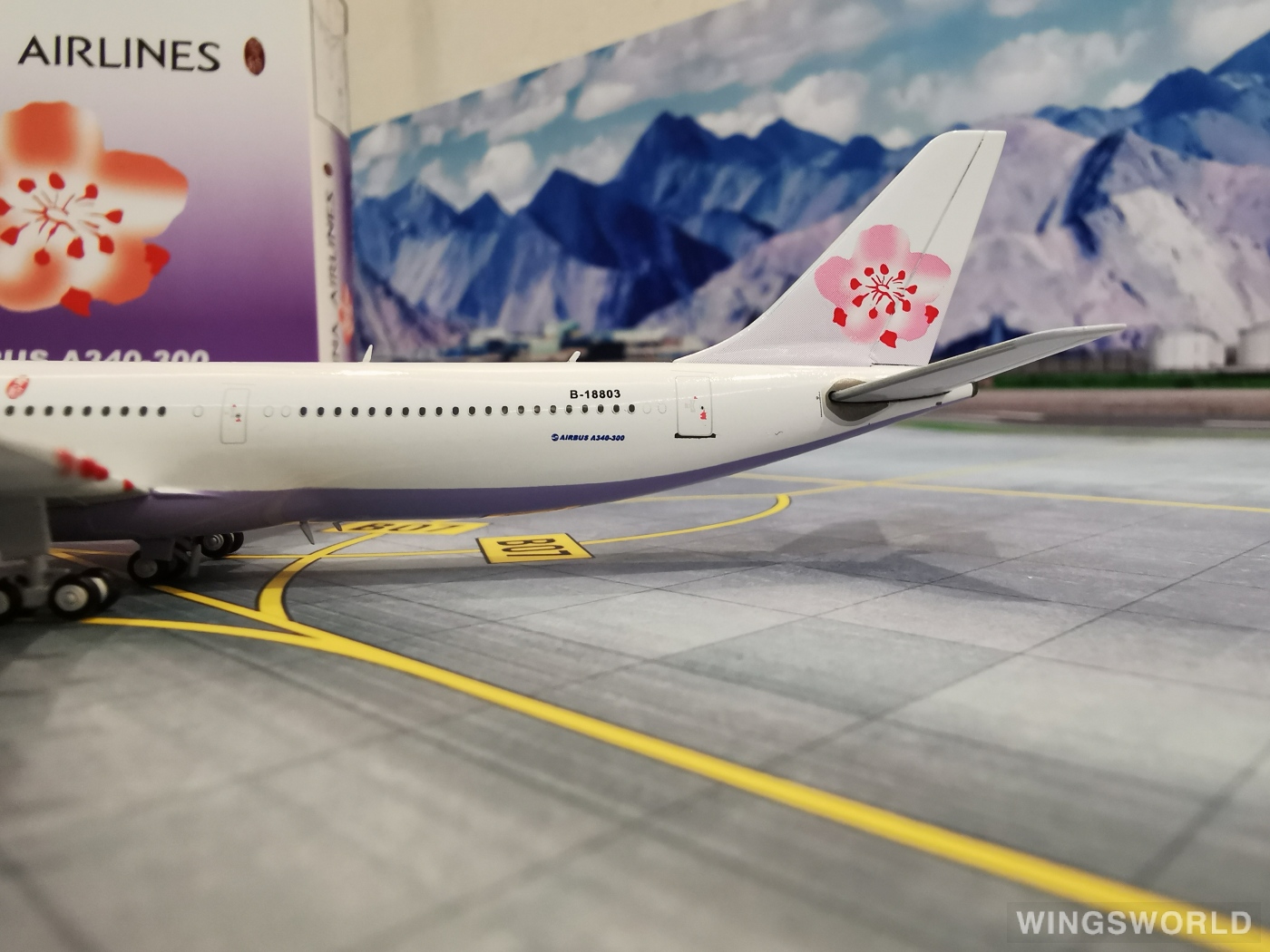 Aviation400 1:400 AV434003 China Airlines 中华航空 Airbus A340-300 B-18803