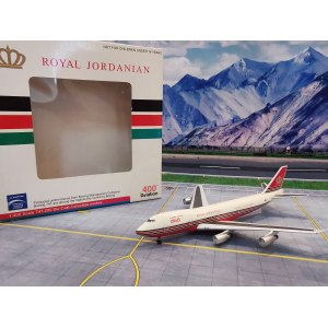 Royal Jordanian Airlines 皇家约旦航空 Boeing 747-200 JY-AFA  AV4742002 Aviation400 1:400