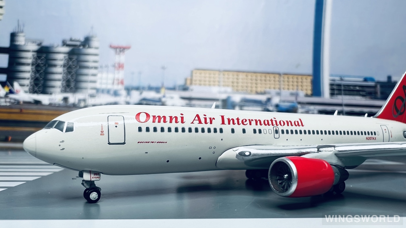 JC Wings 1:400 XX4226 Omni Air International Boeing 767-200ER N207AX