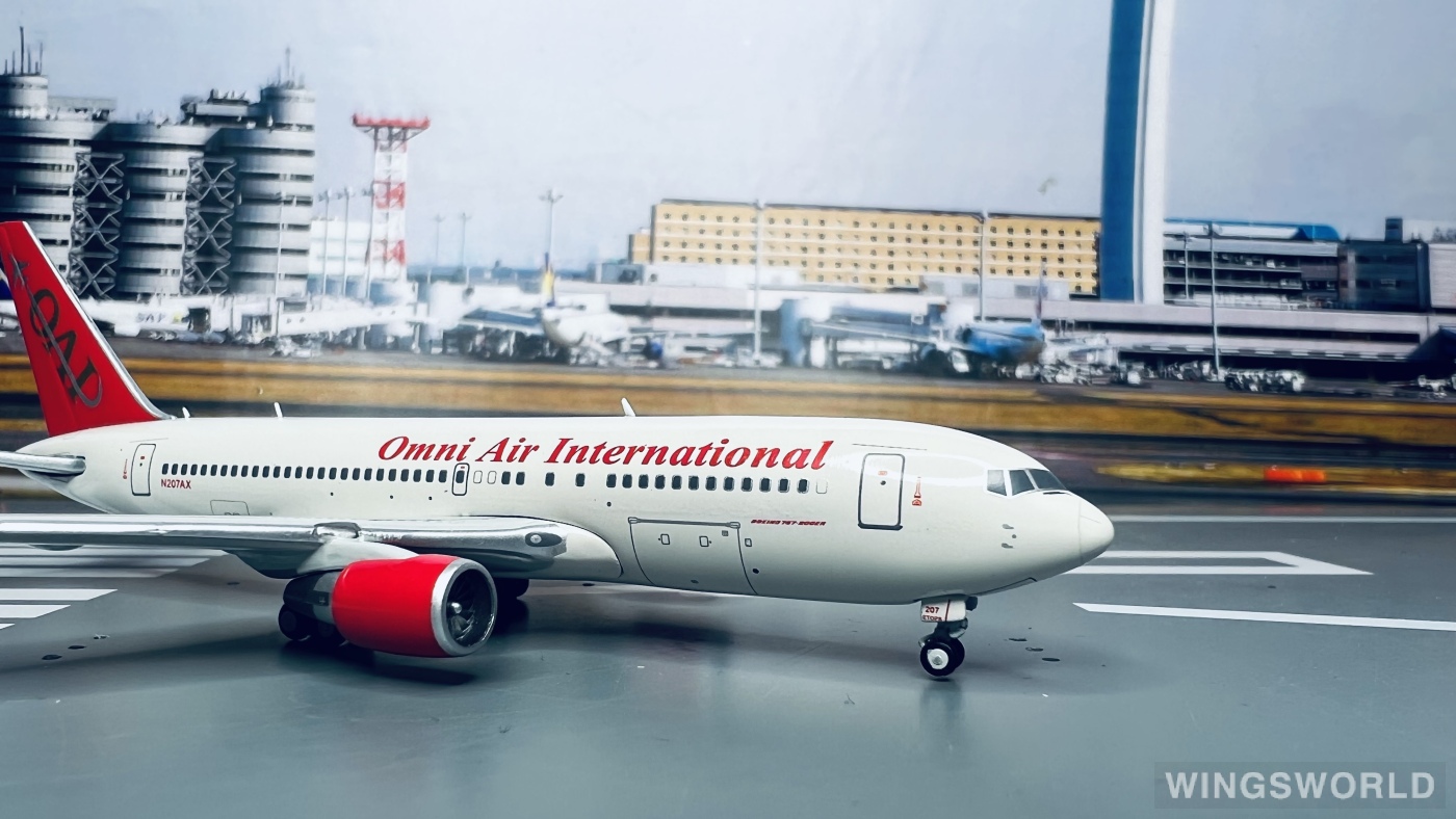 JC Wings 1:400 XX4226 Omni Air International Boeing 767-200ER N207AX